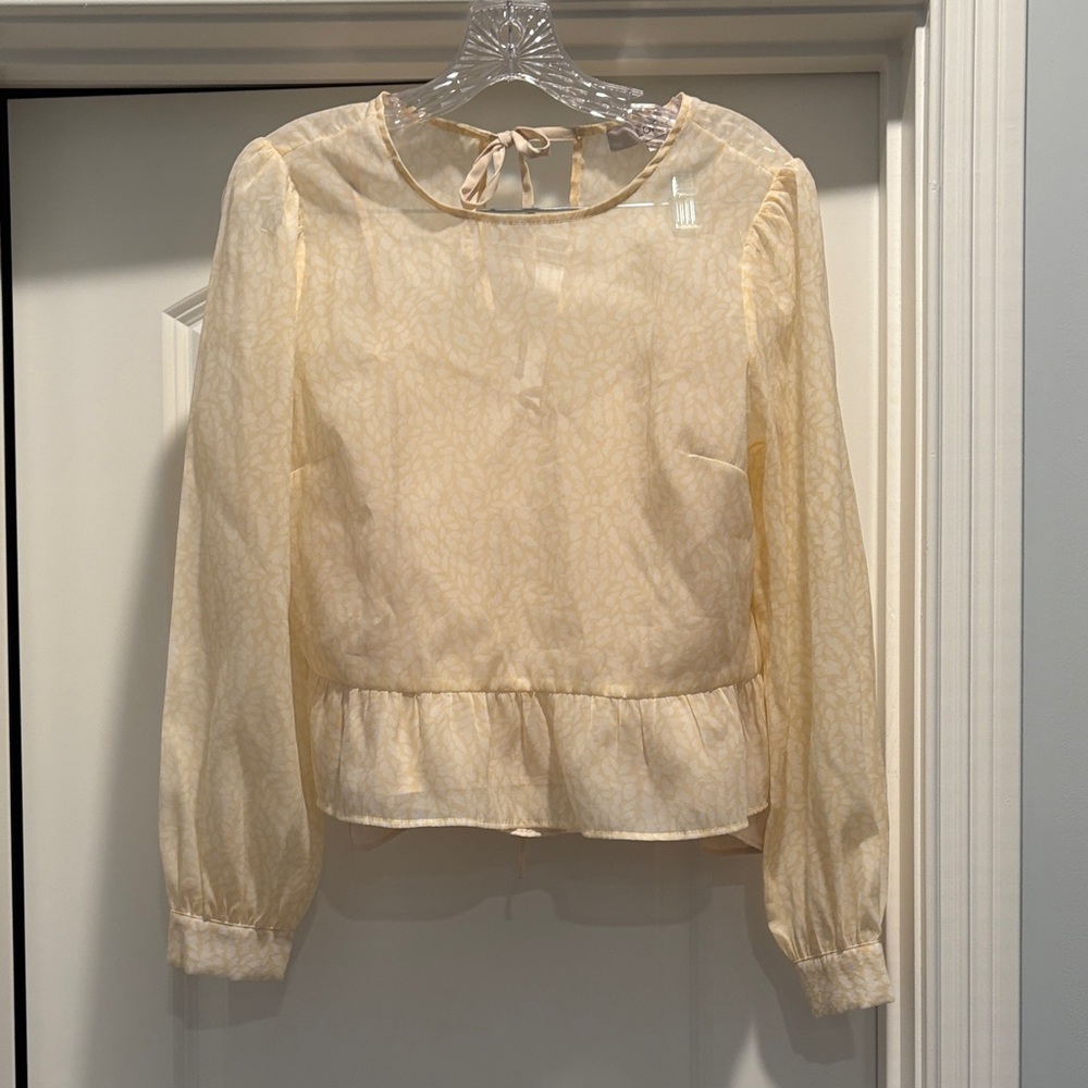 Loft Tie Back Top
